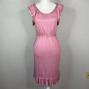 J. Crew Factory Ruffle Sleeve Dress Size XS